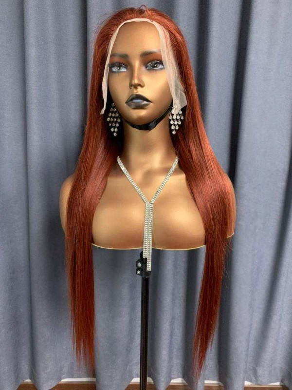 4x4 transparent lace front wig, Glueless virgin hair body wave